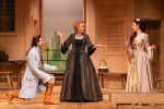  Przemysław Kowalski (Pan Ewaryst), Monika Kwiatkowska  (Pani Gertruda), Natalia Stachyra (Panna Kandyda)<br/> fot. Marta Ankiersztejn